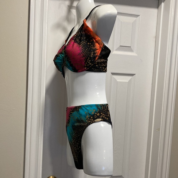 Sunflair® 2-PC Bikini Swimsuit Multicolour Set - Sz 10 D-Cup Top / Bottom* - Picture 5 of 16
